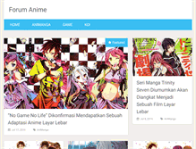 Tablet Screenshot of forum-animeindo.com